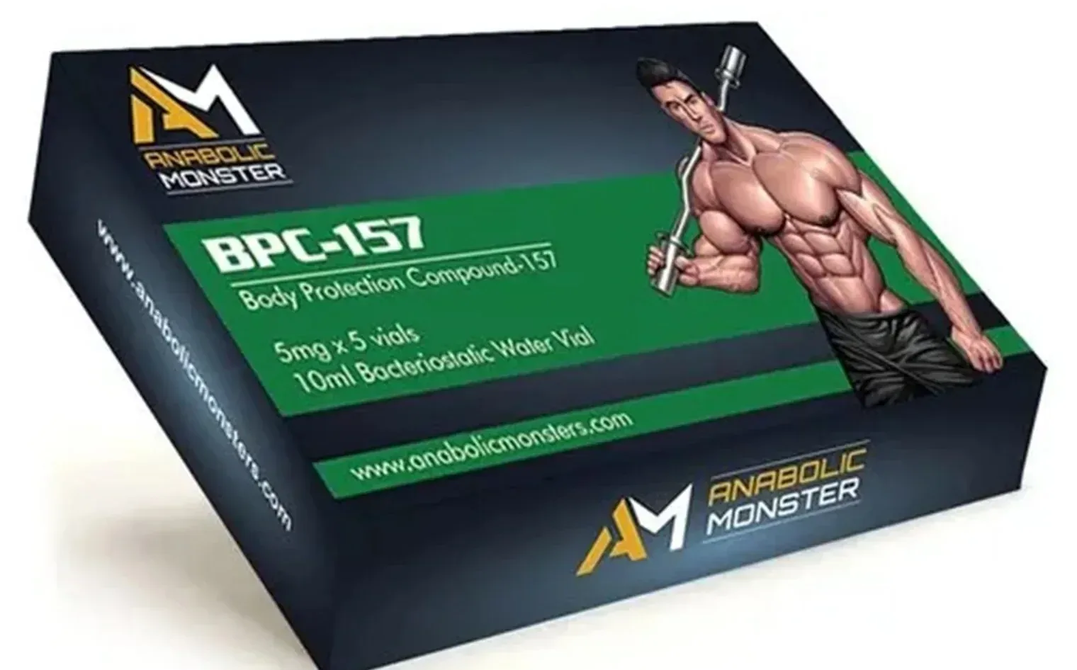 BPC-157 — Anabolic Monster, 5mg × 5 vials