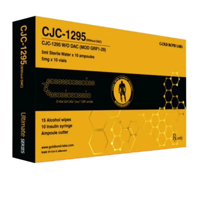 CJC-1295 (No DAC) - Gold Bond Labs, 5mg × 10 vials