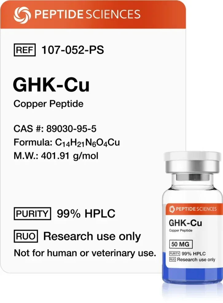 GHK-Cu — Peptide Sciences, 50mg × 1 vial