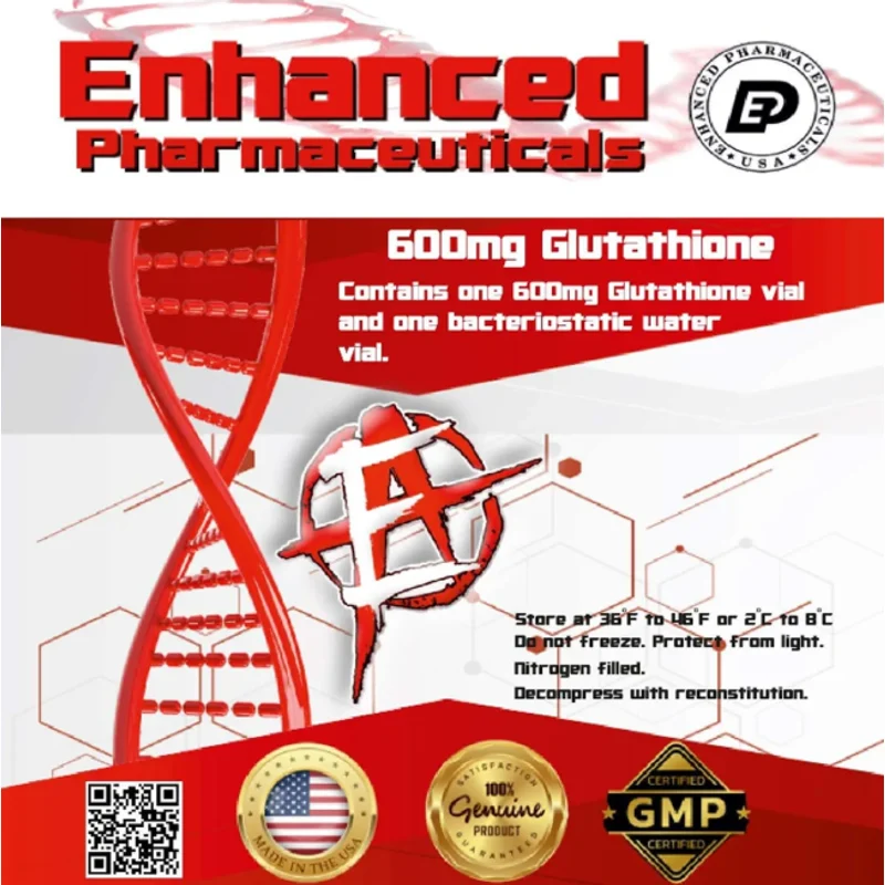 Glutathione - Enhanced Pharma, 600mg × 1 vial