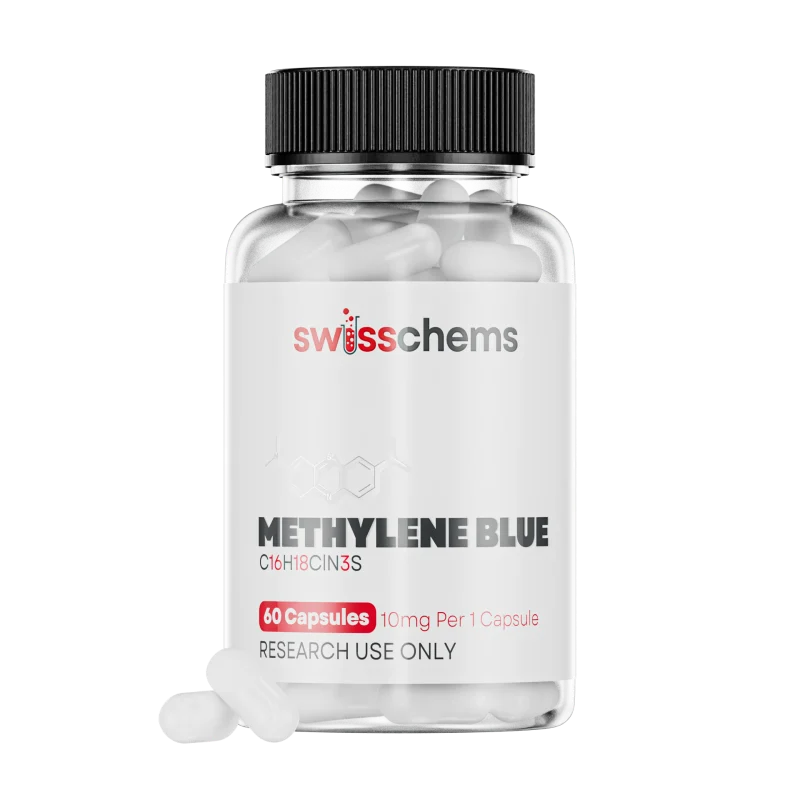 Methylene Blue - SwissChems, 60 capsules × 10mg