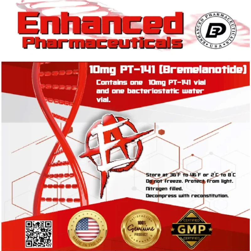 PT-141 - Enhanced Pharma, 10mg × 1 vial