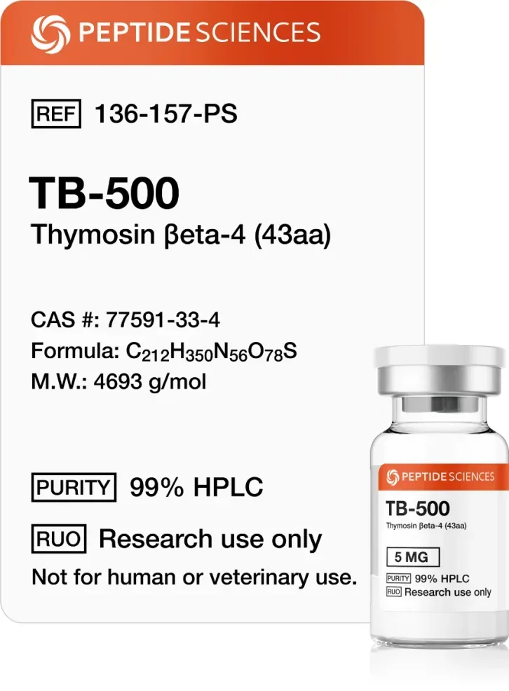 TB-500 — Peptide Sciences, 5mg × 1 vial